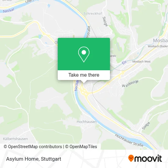 Asylum Home map