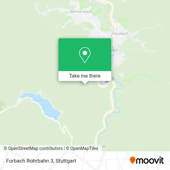 Forbach Rohrbahn 3 map