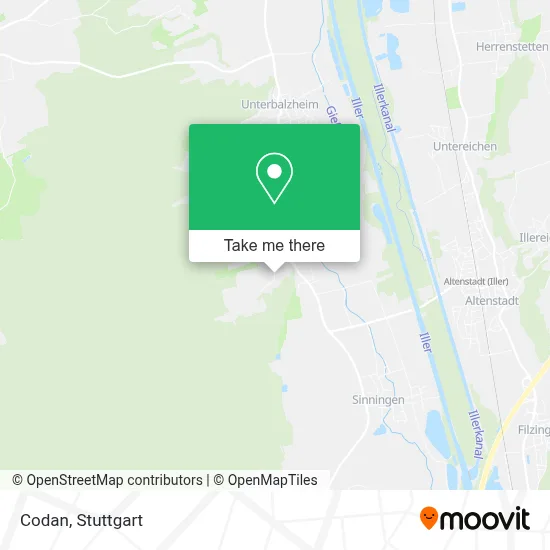 Codan map
