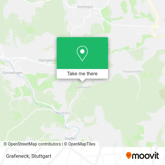 Grafeneck map