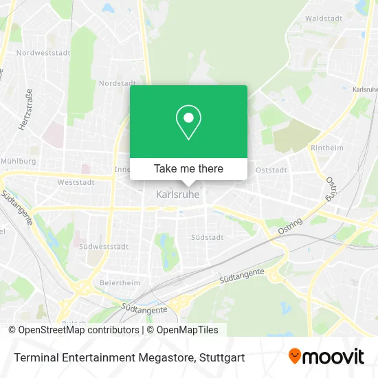 Terminal Entertainment Megastore map