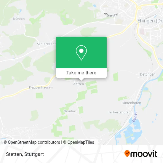 Stetten map