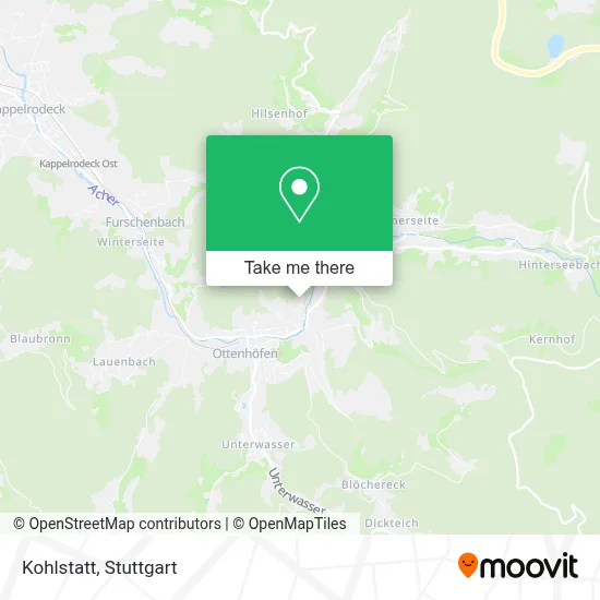 Kohlstatt map