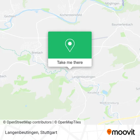 Langenbeutingen map