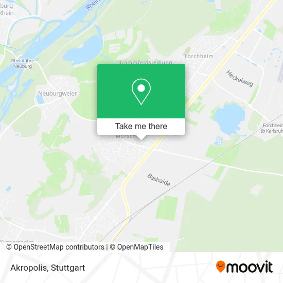 Akropolis map