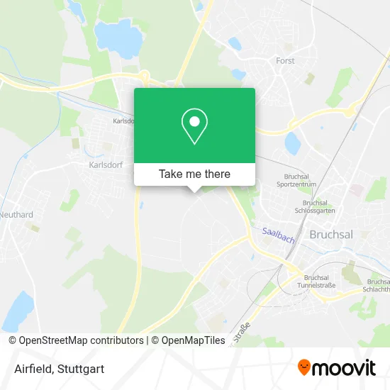 Flugplatz map