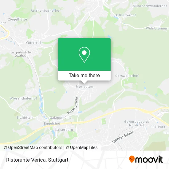 Ristorante Verica map