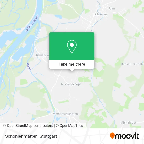 Schohlenmatten map