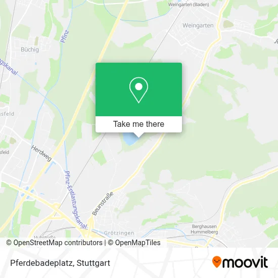 Pferdebadeplatz map