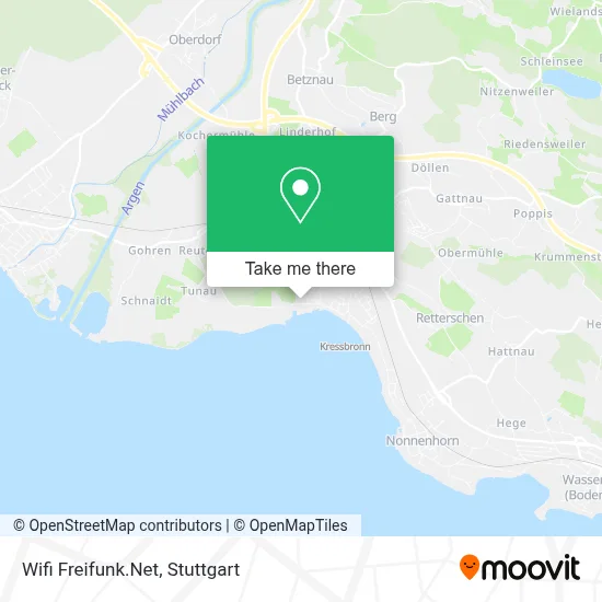 Wifi Freifunk.Net map