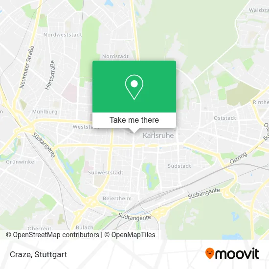 Craze map
