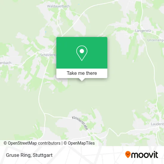 Gruse Ring map