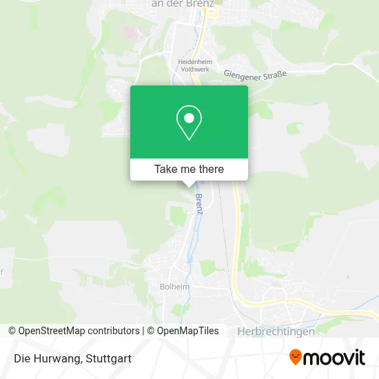Die Hurwang map