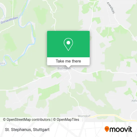 St. Stephanus map