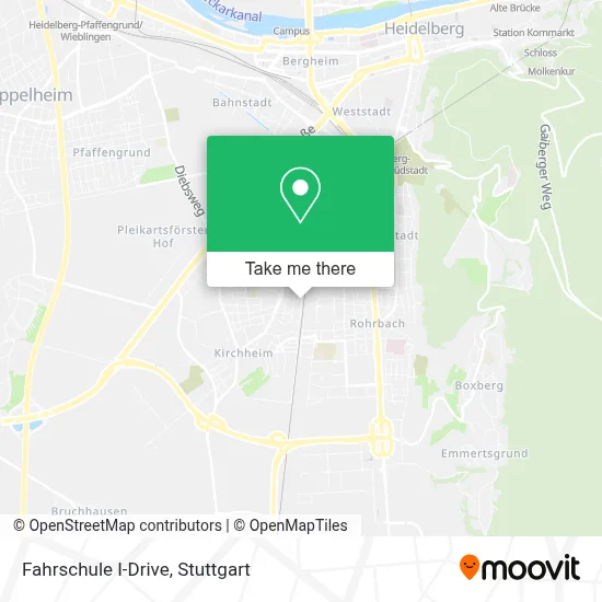 Fahrschule I-Drive map