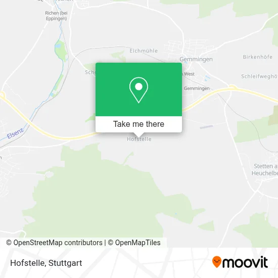 Hofstelle map