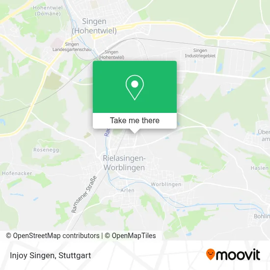 Injoy Singen map
