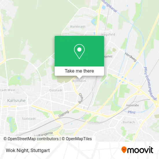 Wok Night map