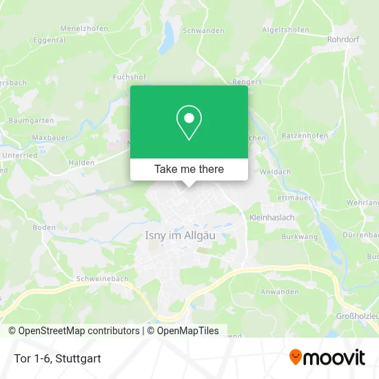 Tor 1-6 map