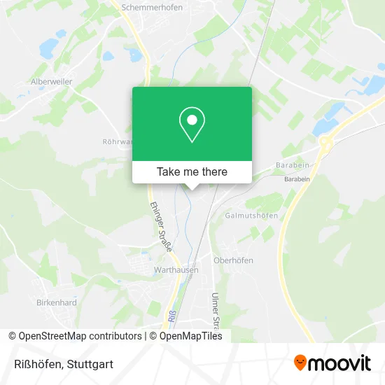 Rißhöfen map