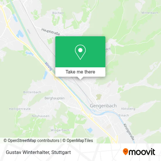 Gustav Winterhalter map
