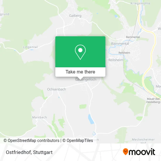 Ostfriedhof map