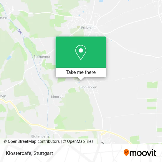Klostercafe map