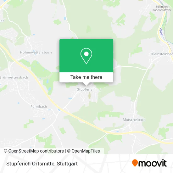 Stupferich Ortsmitte map
