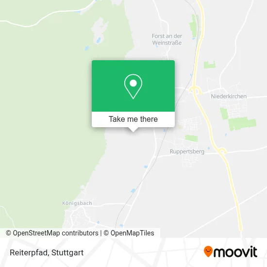 Reiterpfad map