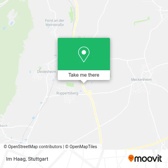 Im Haag map