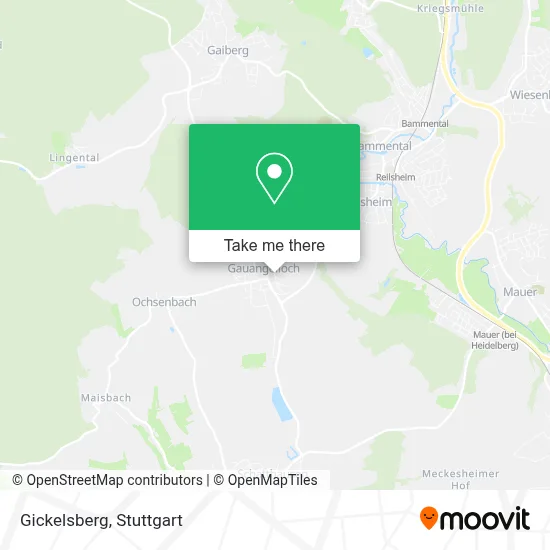 Gickelsberg map