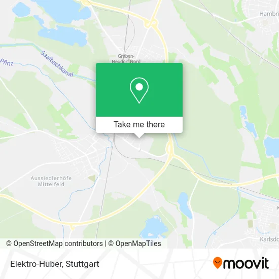 Elektro-Huber map