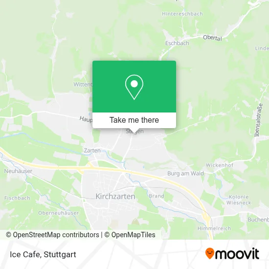 Eiscafe map