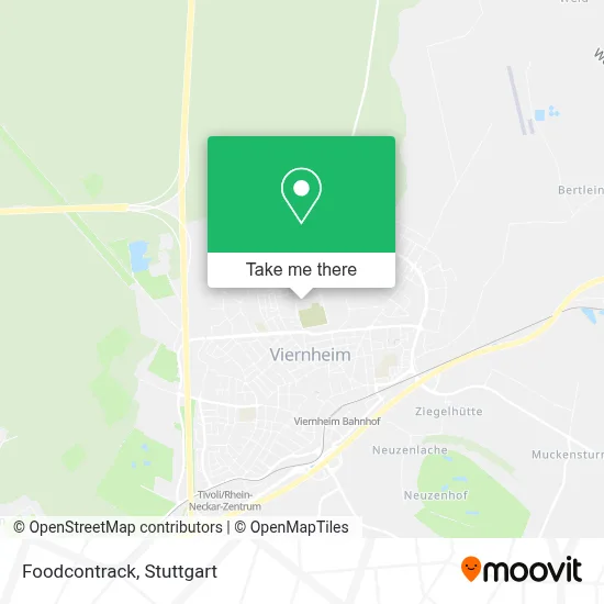 Foodcontrack map