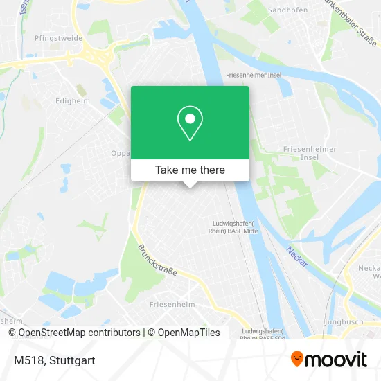 M518 map