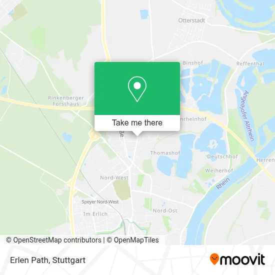 Erlenweg map