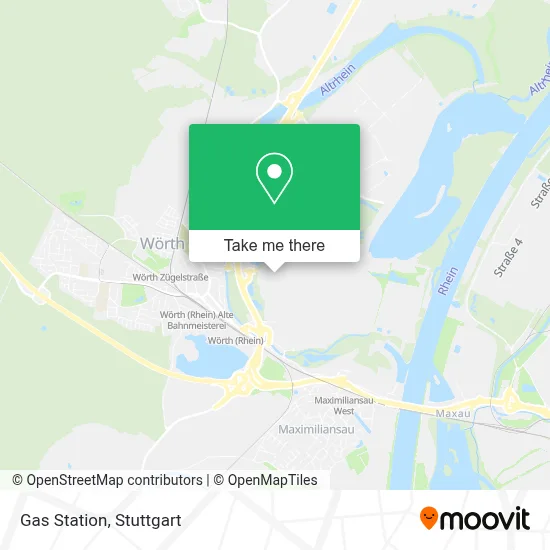 Tankstelle map