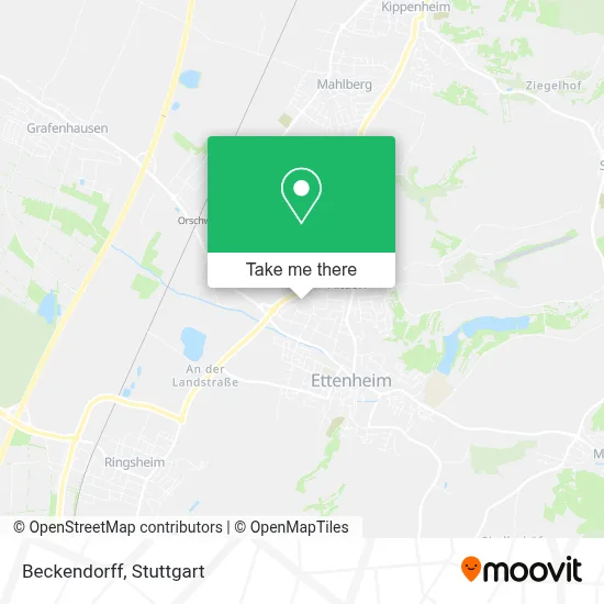 Beckendorff map
