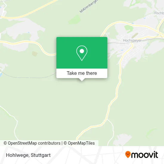 Hohlwege map