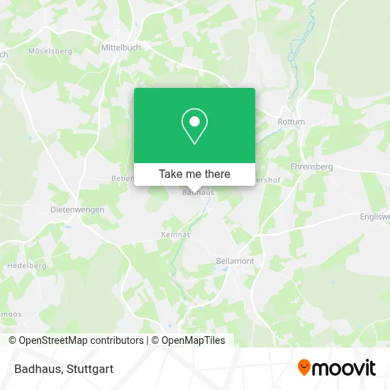 Badhaus map