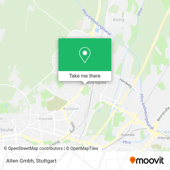 Alten Gmbh map