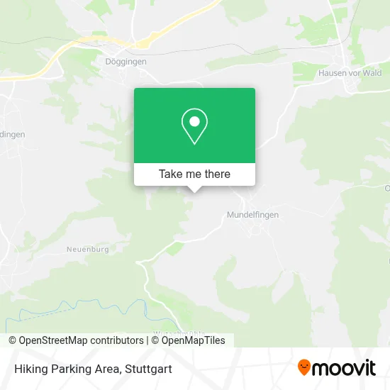 Wanderparkplatz map