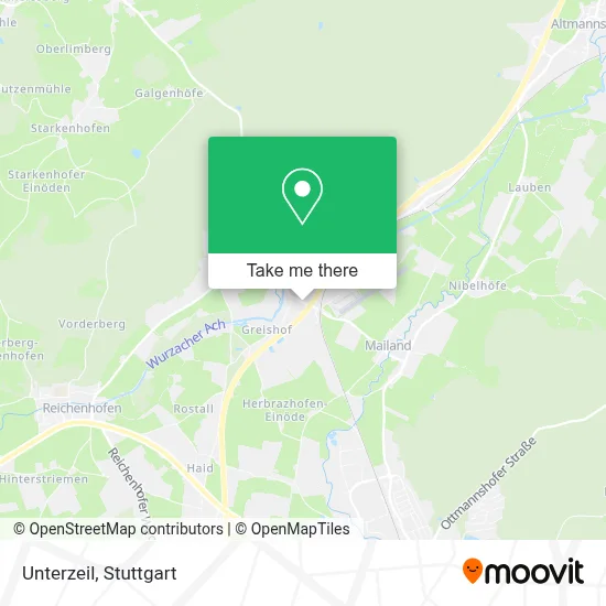 Unterzeil map