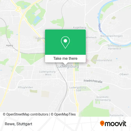 Rewe map