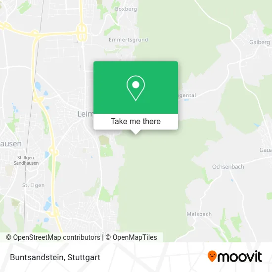 Buntsandstein map