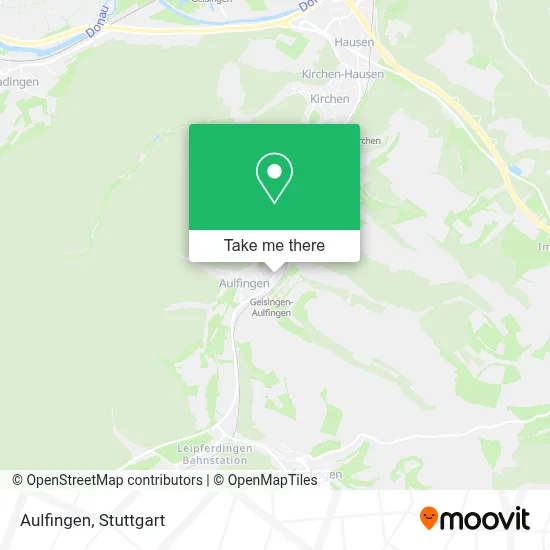 Aulfingen map