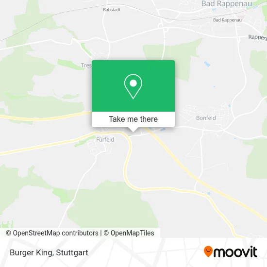 Burger King map
