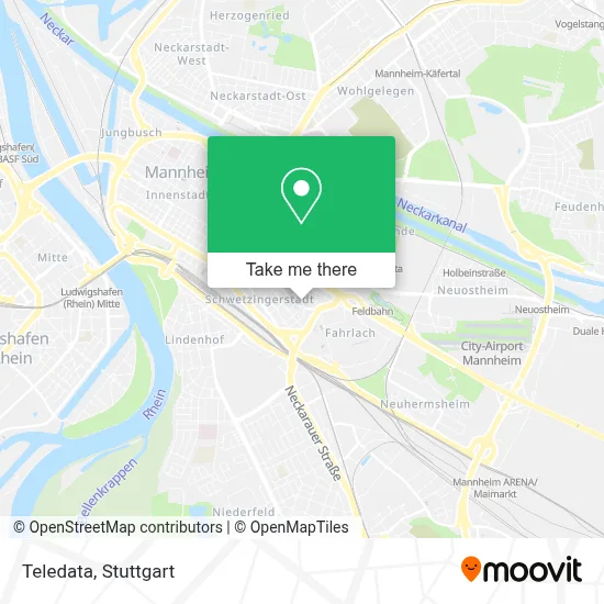Teledata map