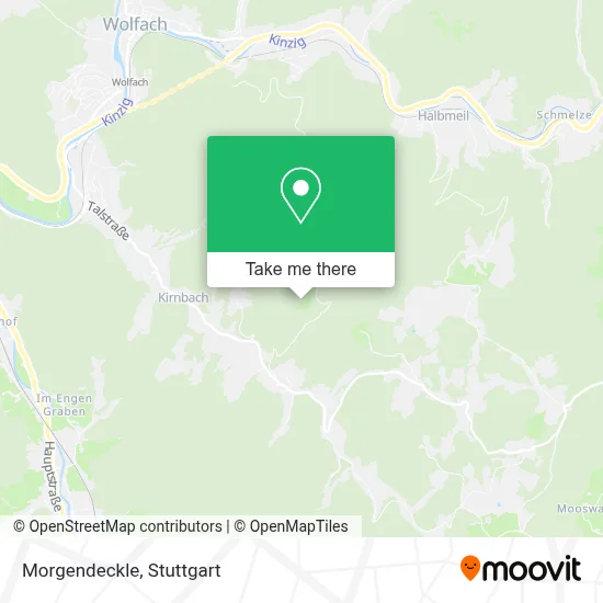 Morgendeckle map