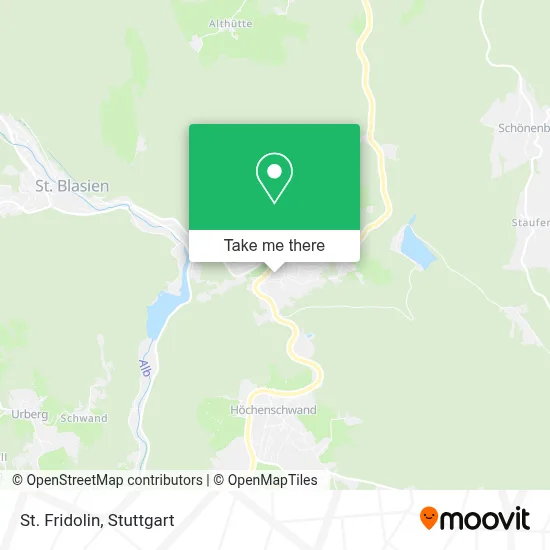 St. Fridolin map